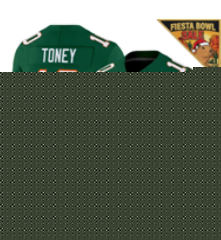 Men 2026 Miami Hurricanes #10 Toney Green 3th generations Limited NCAA Jersey 053